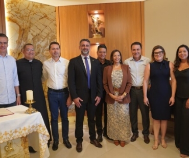 Inauguração da Capela Sagrada Família reúne autoridades, clientes e parceiros em momento especial