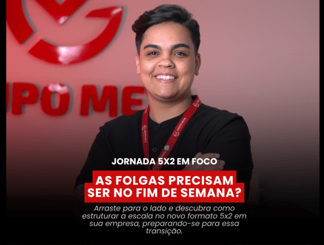 Escala 5x2: s folgas precisam ser no fim de semana?